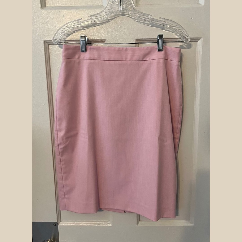 Pink Pencil Skirt